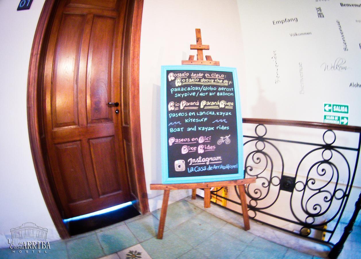 La Casa De Arriba Hostel Rosario Exterior photo